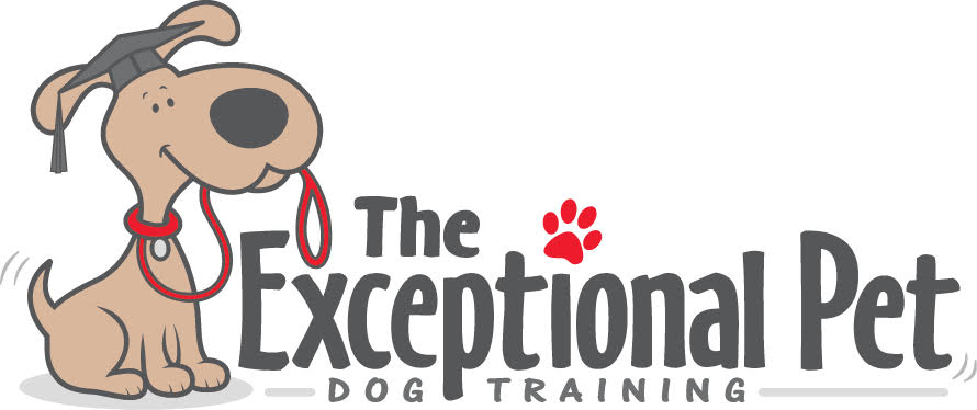 the exceptional pet dog training logo